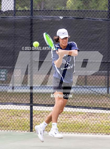 Thumbnail 1 in Franklin Academy vs. Raleigh Charter (NCHSAA 2A Individual Finals) photogallery.