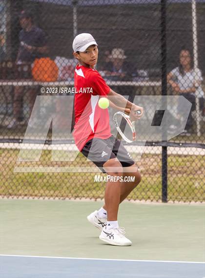 Thumbnail 1 in Franklin Academy vs. Raleigh Charter (NCHSAA 2A Individual Finals) photogallery.