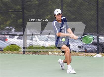 Thumbnail 1 in Franklin Academy vs. Raleigh Charter (NCHSAA 2A Individual Finals) photogallery.