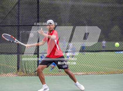 Thumbnail 2 in Franklin Academy vs. Raleigh Charter (NCHSAA 2A Individual Finals) photogallery.