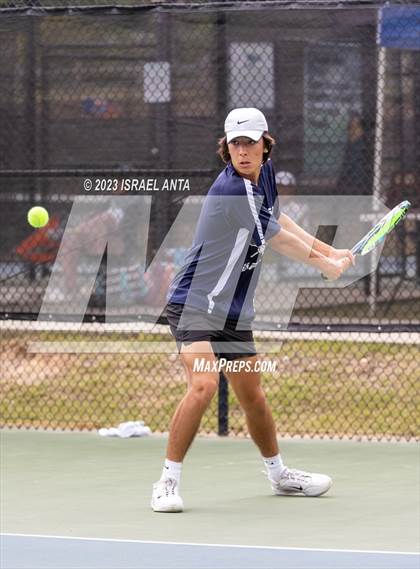 Thumbnail 1 in Franklin Academy vs. Raleigh Charter (NCHSAA 2A Individual Finals) photogallery.