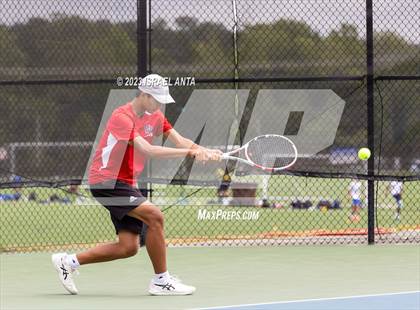 Thumbnail 1 in Franklin Academy vs. Raleigh Charter (NCHSAA 2A Individual Finals) photogallery.