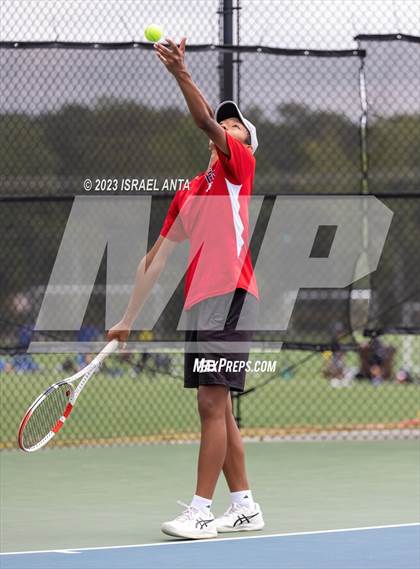 Thumbnail 3 in Franklin Academy vs. Raleigh Charter (NCHSAA 2A Individual Finals) photogallery.