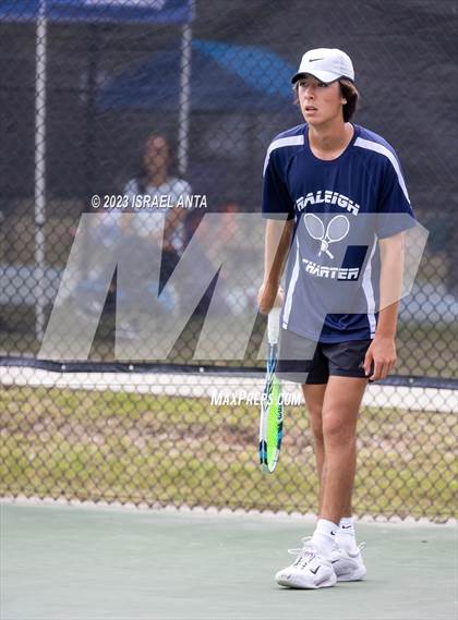 Thumbnail 1 in Franklin Academy vs. Raleigh Charter (NCHSAA 2A Individual Finals) photogallery.