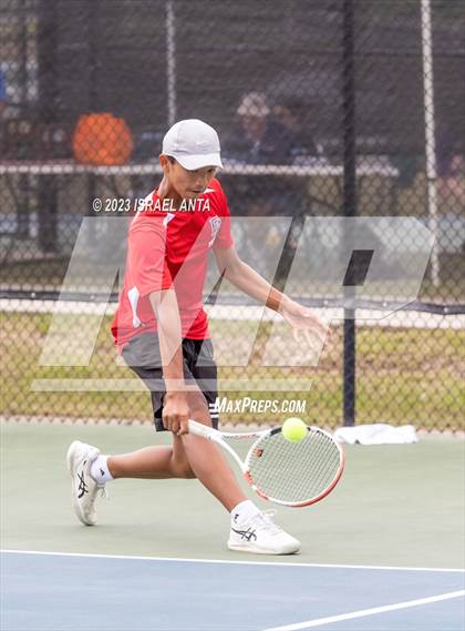 Thumbnail 3 in Franklin Academy vs. Raleigh Charter (NCHSAA 2A Individual Finals) photogallery.
