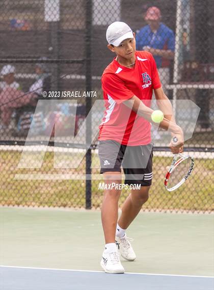 Thumbnail 1 in Franklin Academy vs. Raleigh Charter (NCHSAA 2A Individual Finals) photogallery.
