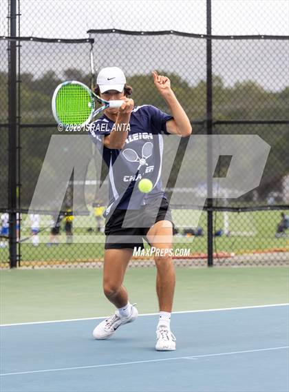 Thumbnail 2 in Franklin Academy vs. Raleigh Charter (NCHSAA 2A Individual Finals) photogallery.