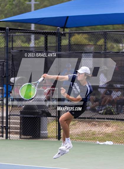 Thumbnail 3 in Franklin Academy vs. Raleigh Charter (NCHSAA 2A Individual Finals) photogallery.