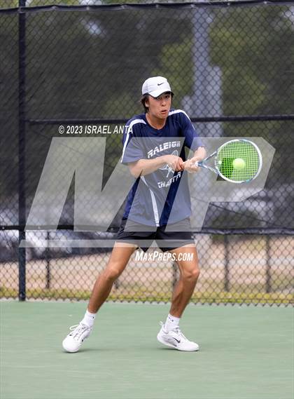 Thumbnail 1 in Franklin Academy vs. Raleigh Charter (NCHSAA 2A Individual Finals) photogallery.