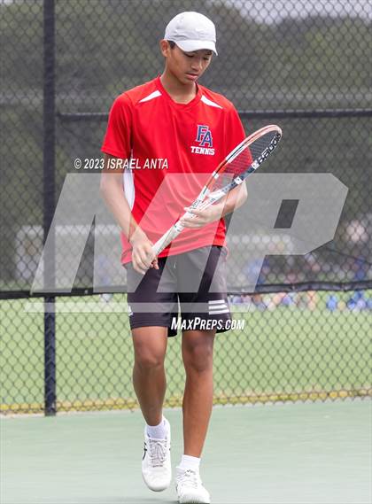 Thumbnail 3 in Franklin Academy vs. Raleigh Charter (NCHSAA 2A Individual Finals) photogallery.