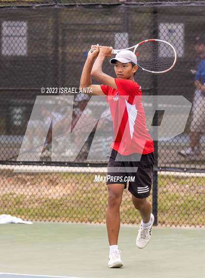 Thumbnail 3 in Franklin Academy vs. Raleigh Charter (NCHSAA 2A Individual Finals) photogallery.