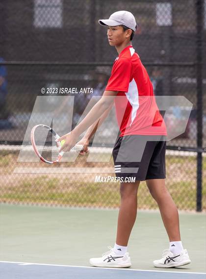 Thumbnail 1 in Franklin Academy vs. Raleigh Charter (NCHSAA 2A Individual Finals) photogallery.