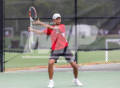 Thumbnail 1 in Franklin Academy vs. Raleigh Charter (NCHSAA 2A Individual Finals) photogallery.