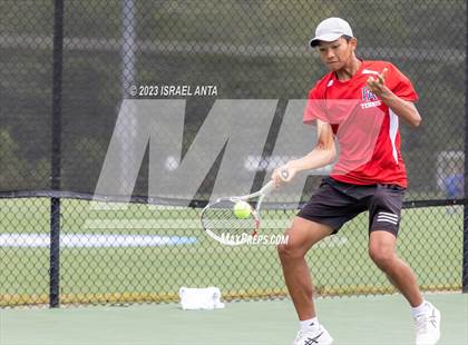 Thumbnail 3 in Franklin Academy vs. Raleigh Charter (NCHSAA 2A Individual Finals) photogallery.