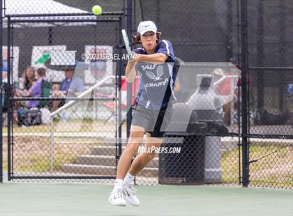 Thumbnail 3 in Franklin Academy vs. Raleigh Charter (NCHSAA 2A Individual Finals) photogallery.