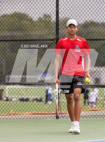 Thumbnail 3 in Franklin Academy vs. Raleigh Charter (NCHSAA 2A Individual Finals) photogallery.