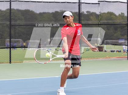 Thumbnail 2 in Franklin Academy vs. Raleigh Charter (NCHSAA 2A Individual Finals) photogallery.