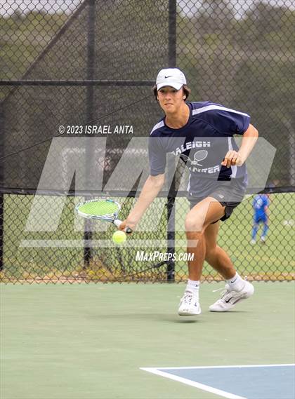 Thumbnail 3 in Franklin Academy vs. Raleigh Charter (NCHSAA 2A Individual Finals) photogallery.