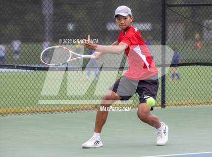 Thumbnail 2 in Franklin Academy vs. Raleigh Charter (NCHSAA 2A Individual Finals) photogallery.