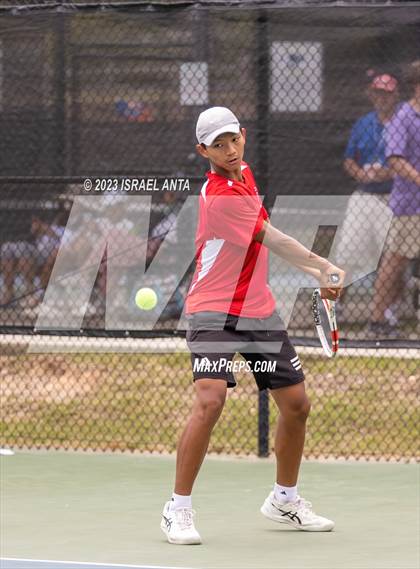 Thumbnail 2 in Franklin Academy vs. Raleigh Charter (NCHSAA 2A Individual Finals) photogallery.