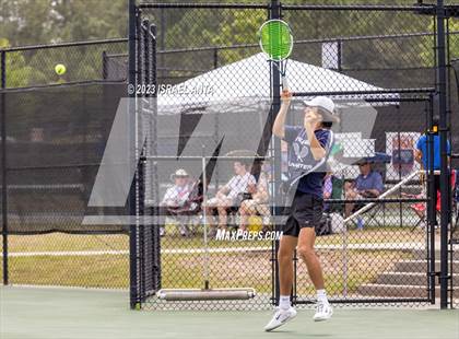 Thumbnail 1 in Franklin Academy vs. Raleigh Charter (NCHSAA 2A Individual Finals) photogallery.
