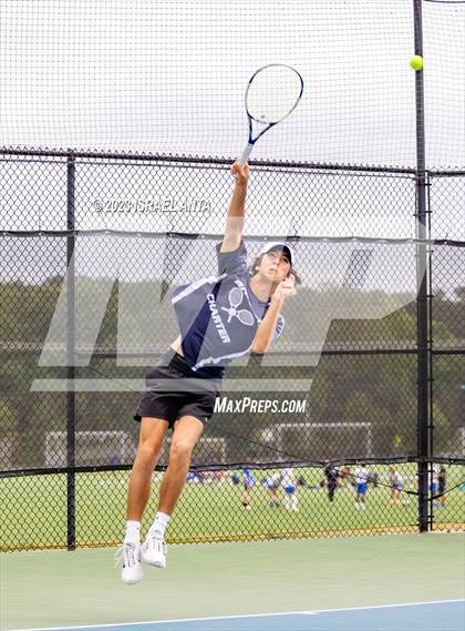 Thumbnail 1 in Franklin Academy vs. Raleigh Charter (NCHSAA 2A Individual Finals) photogallery.