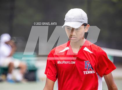 Thumbnail 3 in Franklin Academy vs. Raleigh Charter (NCHSAA 2A Individual Finals) photogallery.
