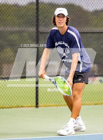 Thumbnail 1 in Franklin Academy vs. Raleigh Charter (NCHSAA 2A Individual Finals) photogallery.