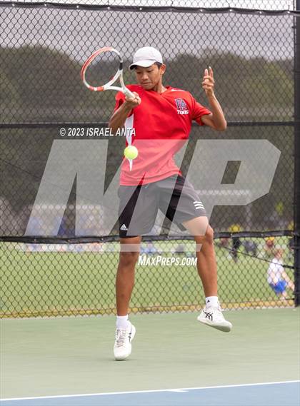 Thumbnail 3 in Franklin Academy vs. Raleigh Charter (NCHSAA 2A Individual Finals) photogallery.
