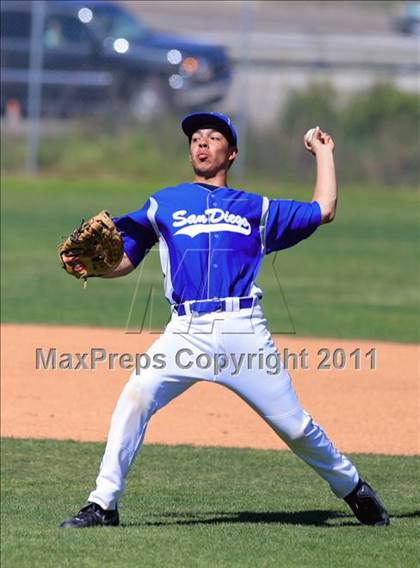 Thumbnail 3 in Santa Fe Christian vs San Diego (City Conference Tournament) photogallery.