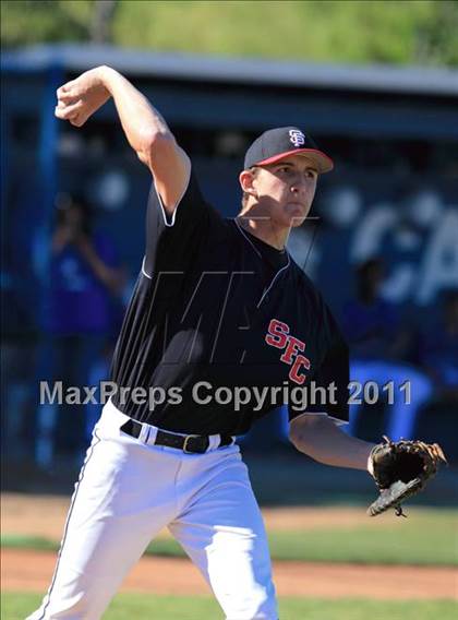 Thumbnail 1 in Santa Fe Christian vs San Diego (City Conference Tournament) photogallery.