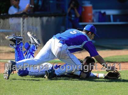 Thumbnail 1 in Santa Fe Christian vs San Diego (City Conference Tournament) photogallery.