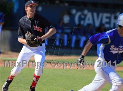 Thumbnail 3 in Santa Fe Christian vs San Diego (City Conference Tournament) photogallery.