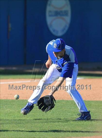 Thumbnail 2 in Santa Fe Christian vs San Diego (City Conference Tournament) photogallery.