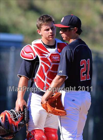 Thumbnail 2 in Santa Fe Christian vs San Diego (City Conference Tournament) photogallery.