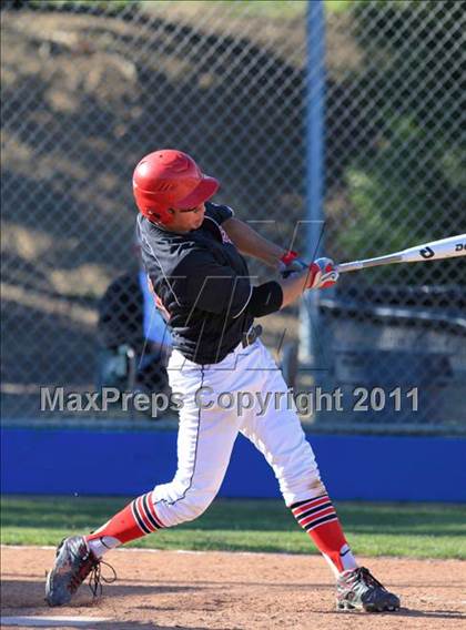 Thumbnail 3 in Santa Fe Christian vs San Diego (City Conference Tournament) photogallery.