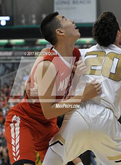 Thumbnail 2 in Mater Dei @ Bishop Montgomery (CIF State Open SoCal Regional Final) photogallery.