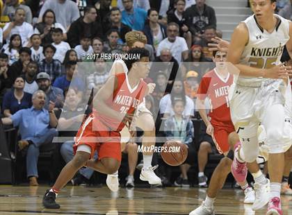 Thumbnail 1 in Mater Dei @ Bishop Montgomery (CIF State Open SoCal Regional Final) photogallery.