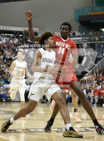 Thumbnail 2 in Mater Dei @ Bishop Montgomery (CIF State Open SoCal Regional Final) photogallery.