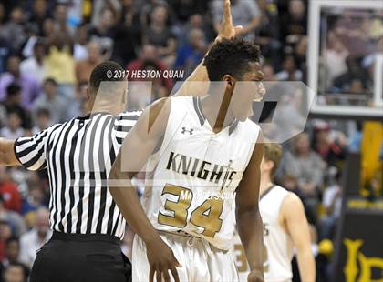 Thumbnail 3 in Mater Dei @ Bishop Montgomery (CIF State Open SoCal Regional Final) photogallery.