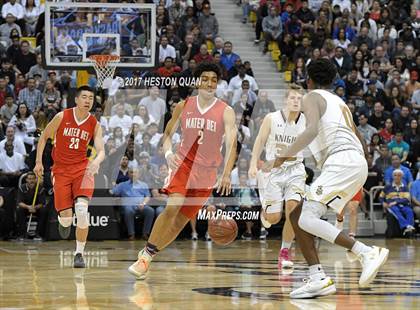 Thumbnail 3 in Mater Dei @ Bishop Montgomery (CIF State Open SoCal Regional Final) photogallery.