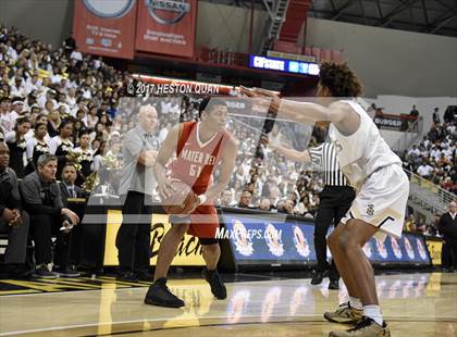 Thumbnail 1 in Mater Dei @ Bishop Montgomery (CIF State Open SoCal Regional Final) photogallery.