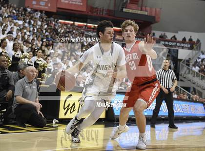 Thumbnail 2 in Mater Dei @ Bishop Montgomery (CIF State Open SoCal Regional Final) photogallery.