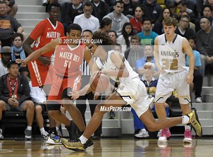Thumbnail 1 in Mater Dei @ Bishop Montgomery (CIF State Open SoCal Regional Final) photogallery.