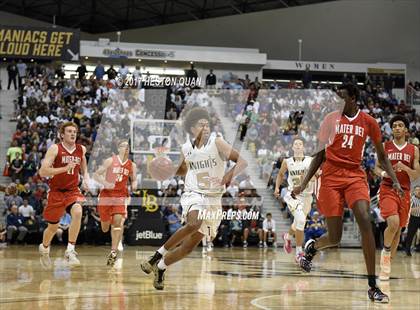Thumbnail 1 in Mater Dei @ Bishop Montgomery (CIF State Open SoCal Regional Final) photogallery.