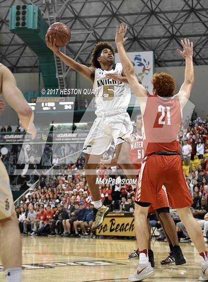 Thumbnail 3 in Mater Dei @ Bishop Montgomery (CIF State Open SoCal Regional Final) photogallery.