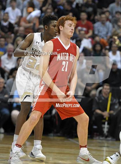 Thumbnail 3 in Mater Dei @ Bishop Montgomery (CIF State Open SoCal Regional Final) photogallery.