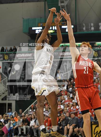 Thumbnail 2 in Mater Dei @ Bishop Montgomery (CIF State Open SoCal Regional Final) photogallery.