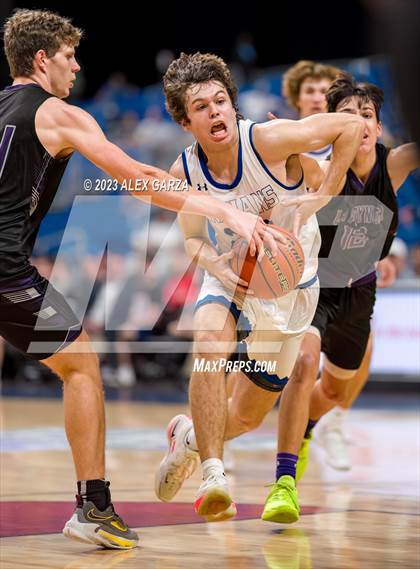 Thumbnail 3 in Lipan vs LaPoynor (UIL 3A Basketball Final) photogallery.