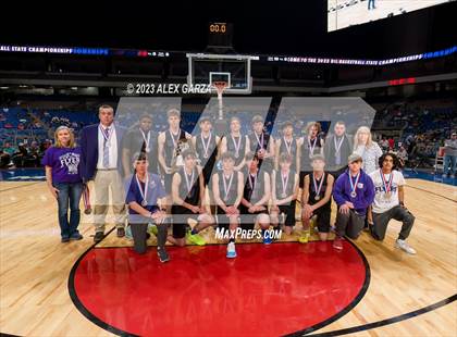Thumbnail 2 in Lipan vs LaPoynor (UIL 3A Basketball Final) photogallery.